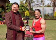 मुख्यमंत्री धामी ने बॉडी बिल्डर प्रतिभा थपलियाल को किया सम्मानित…
