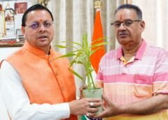 मुख्यमंत्री धामी से मिले मंत्री गणेश जोशी…